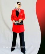کت مینا طرح کرپ مازراتی - تصویر 4